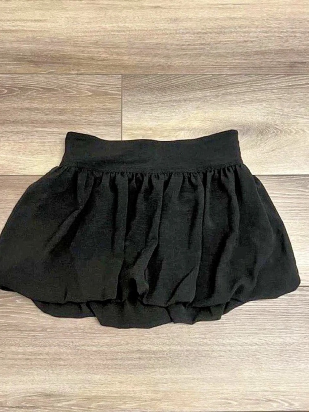Aéropostale Bubble Mini Skirt Black